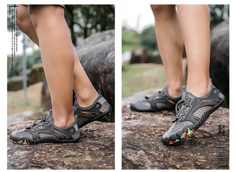 Men Wading Shoes Barefoot Beach Shoes Non-Slip And Wear-Resistant Swimming Upstream Shoes Women Outdoor Water Sports Shoes