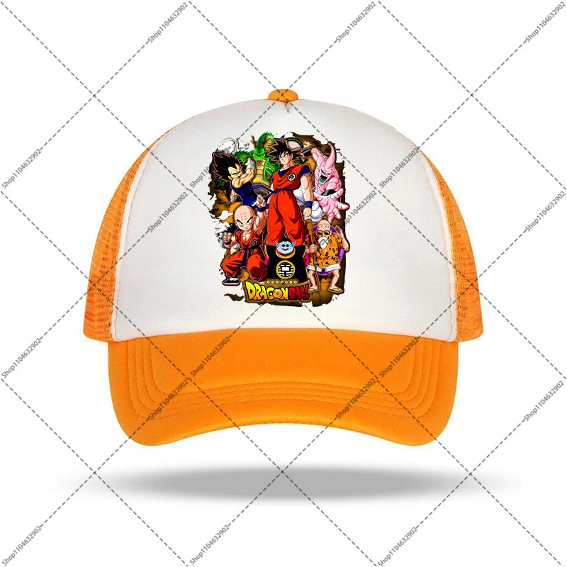 Dragon Ball Baseball Cap Women Men Sun Hats Cartoon Anime Printed Caps Adult Summer Comfortable Unisex Cotton Hat Party Gifts