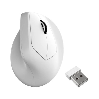 Keychron M5 Wireless Ergonomic Mouse with 8K Polling Rate, Bluetooth & 2.4GHz, 26K DPI Optical Sensor, Rechargeable Vertical Mouse