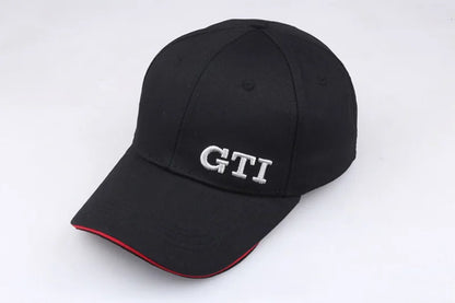 Шапка с букви за мъже и жени, състезателна шапка за кола, Golf GTI, бейзболна шапка, спортна и развлекателна шапка, шапка за къмпинг, плаж и слънце B185