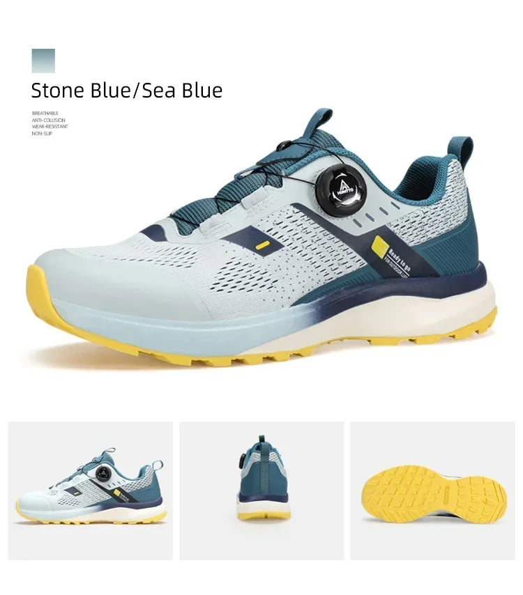 HUMTTO Breathable Trail Running Shoes for Men Black Men's Sports Shoes Cushioning Sneakers Man Luxury Designer Casual Trainers