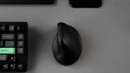 Keychron M5 Wireless Ergonomic Mouse with 8K Polling Rate, Bluetooth & 2.4GHz, 26K DPI Optical Sensor, Rechargeable Vertical Mouse
