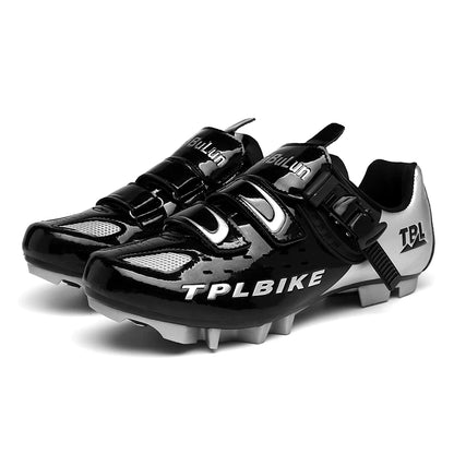 New Men’s and Women’s Bicycle Shoes Outdoor Cycling Shoes with Three Functional Soles Professional Training Shoes