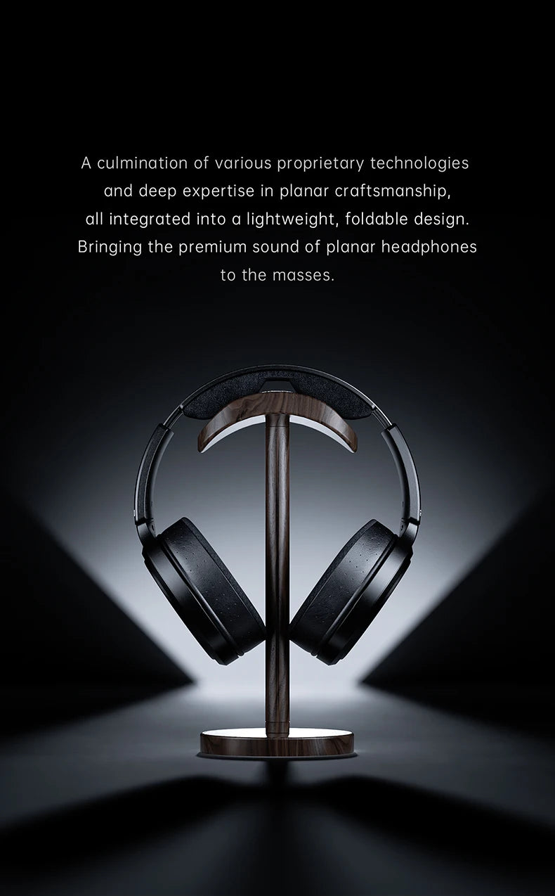 Cuffie audiophile planari magnetiche FiiO JT7 – Headset HiFi cablato over-ear con driver 95x86mm, archetto regolabile, cavo 4.4mm/3.5mm