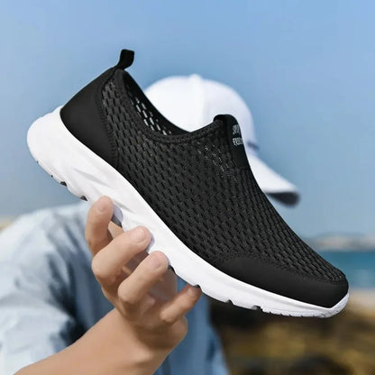 2025 New Shoes Men Loafers Light Walking Breathable Summer Comfortable Casual Shoes Men Sneakers Zapatillas Hombre Plus