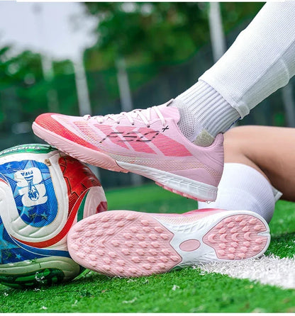 Nouvelles chaussures de football pour hommes, chaussures de sport antidérapantes pour terrain en gazon, baskets professionnelles, chaussures d'entraînement pour activités sportives en extérieur, chaussures de match, modè