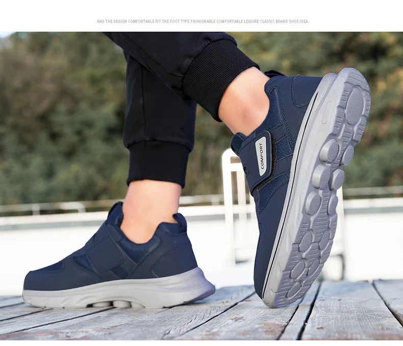 Chaussures de marche unisexes confortables, légères, respirantes, antidérapantes, à bout large, baskets décontractées, chaussures de marche toutes saisons