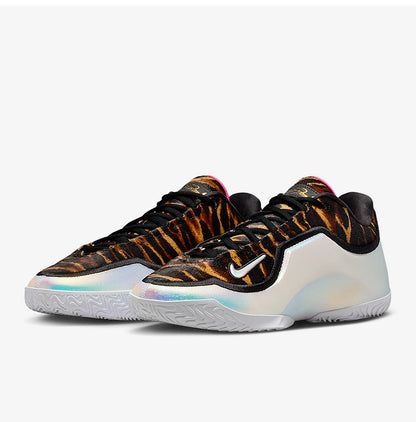 Nike genuine winter men's low cut shock-absorbing fashionable basketball shoes IO1114-100