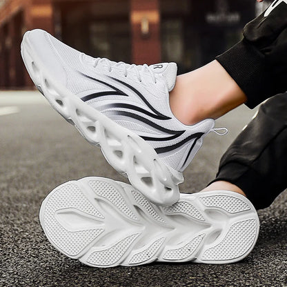 Social Shoe Male Mesh Breathable Comfortable Running Walking Shoes Outdoor Men's Sports Shoes Zapatos Hombre 2025 Best-selling