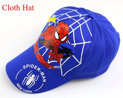 Marvel Anime figurka Spider-Man kreslená baseballová čepice bavlna polyester čepice s kšiltem pro chlapce a dívky čepice a doplňky k hlavě dětský dárek k narozeninám