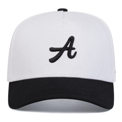 Unisex „A Letter Side Los Angeles“ siuvinėtos beisbolo kepurės, pavasario ir rudens lauko reguliuojamos kasdieninės kepurės, apsauginės nuo saulės kepurės, sportinės kepurės