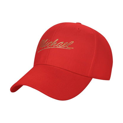 Casquette de baseball Michael Biopic Logo Sun : casquettes d'été décontractées style hip-hop pour homme, pour la chasse et le camping