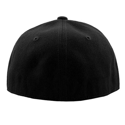 Casquette ajustée entièrement fermée, taille New York Plus Large, style « trucker » pour homme, visière plate, style hip-hop, unie, snapback, sans impression, visière plate, bord Era