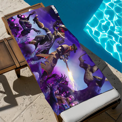 Towel Beach Bath Quick-Drying Lightweight Portable F-FORTNITES-ES Sauna Camping Swim Game Pool Travel