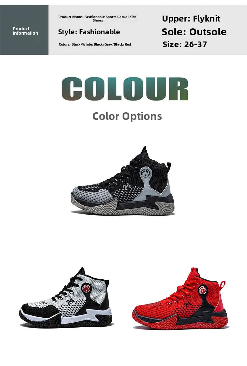Große High-Top-Sportschuhe für Herren, lässig, atmungsaktiv und bequem, mit dicker Sohle – Basketballschuhe und Laufschuhe