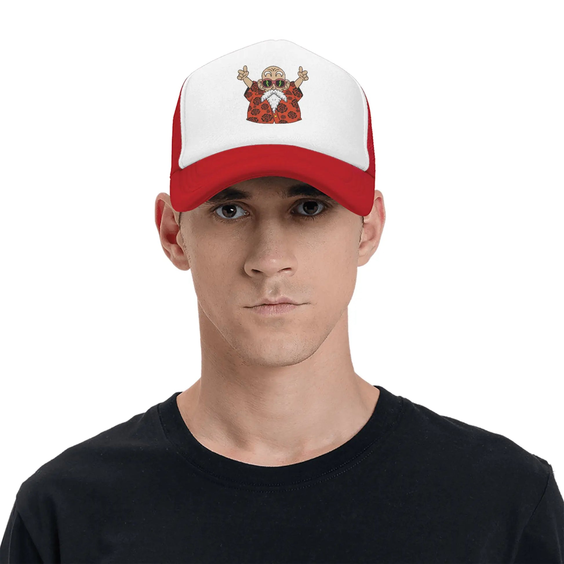 Adult Dragon Ball Trucker Caps Mesh Baseball Caps Snapback Caps Japan Anime Hat Trucker Worker Cap Breathable Dad Hat Summer, Fraquane