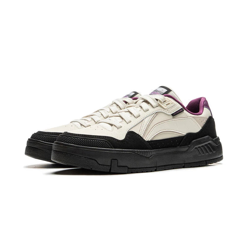 Damskie buty lifestyle Li-Ning COMMON 80s DUAL CUSHION – sportowe buty do codziennego noszenia, klasyczne i wygodne sneakersy rekreacyjne LiNing AGCU158