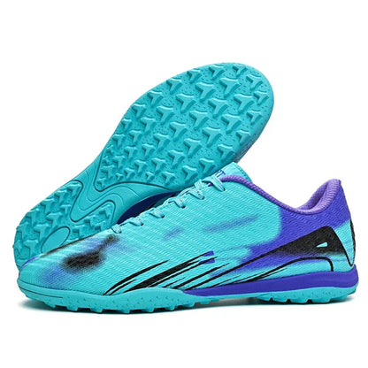 Nouvelles chaussures de Football en plein air pour hommes crampons chaussures de Football professionnelles bottes de terrain de Football pour enfants baskets d'entraînement confortables et antidérapantes