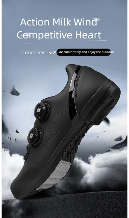 Cycling Sports Shoes, MTB Men's Mountain Bike Shoes, Racing Shoes, Off-Road Mountain Bike Pedal Cycling Shoes, Mountain Competition