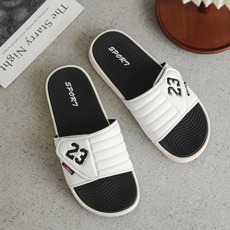 Sandales d'été pour hommes, chaussures décontractées, respirantes, légères, tongs, sandales de plage, confortables, plates