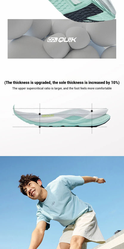 361 Degrees Fierce 5 Men Running Shoes New Breathable Shock-Absorber Comfortable Non-Slip Wear-Resistant Male Sneakers 672522218