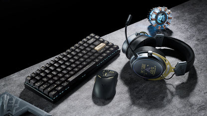 Ratón gaming inalámbrico Rapoo VT9PRO PAW3398 68g, con cable, programable, ergonómico, 26000DPI, recargable Type C, accesorio para PC gamer