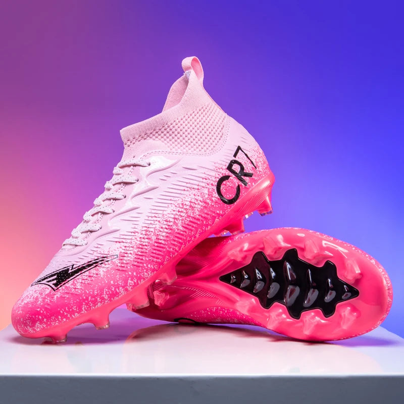 Zapatos de fútbol para adulto de alta demanda en otoño, con amortiguación, suaves y estables, deportivos con rebote, envolventes, ligeros y con tacos