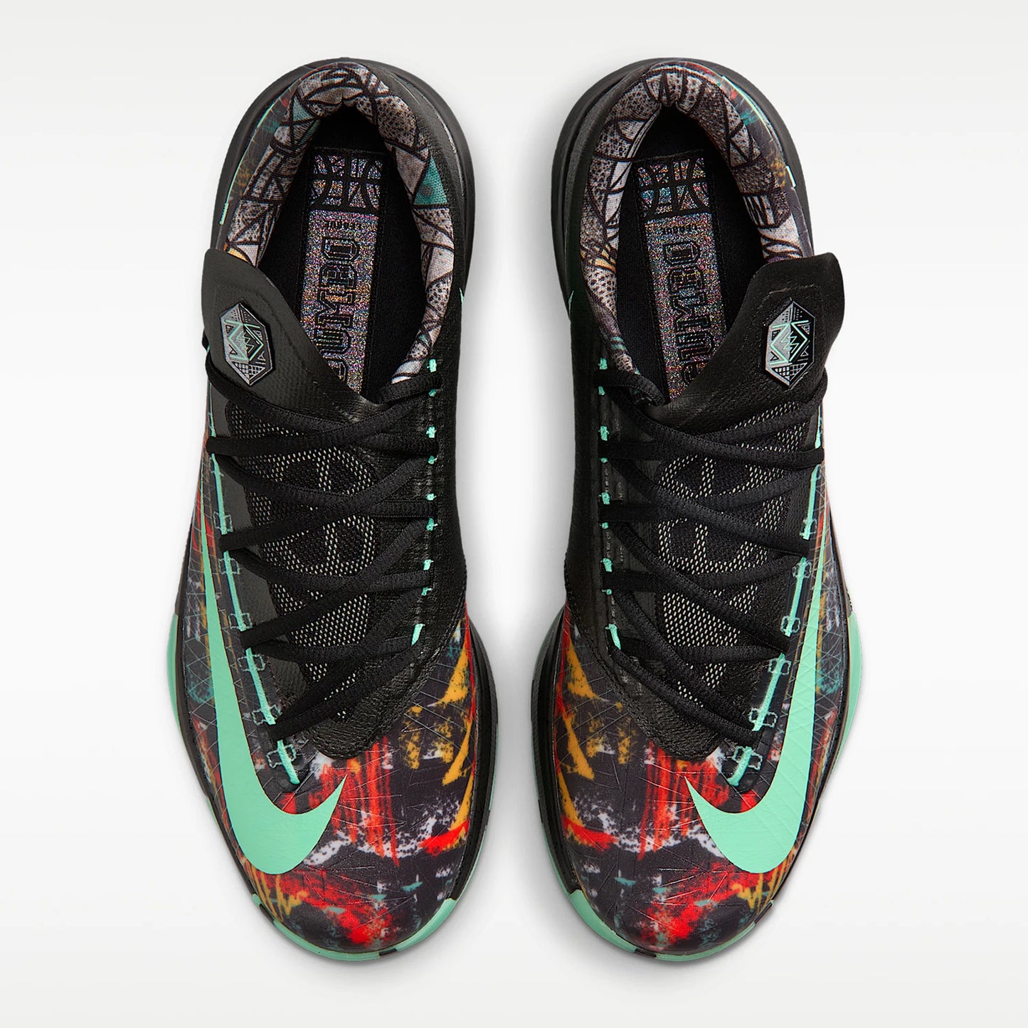 Zapatillas de baloncesto Nike Authentic Zoom KD 6 para hombre, modernas retro Rebound FQ8356-900