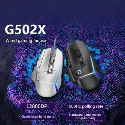 Wireless Gaming Mouse Ergonomics USB Rechargeable Bluetooth Mice Optical Sensor Programming Gaming Mice with Wired For Windows