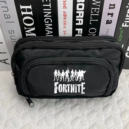 Estojo para Canetas Fortnite com Padrão Criativo do Jogo, Estojo Harajuku, Bolsa de Arrumação para Rapaz e Rapariga, Material de Regresso às Aulas, Presentes de Aniversário e Festa
