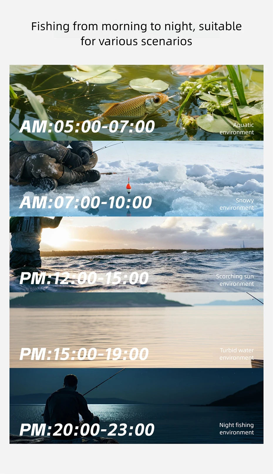 CAPONI polariserede herresolbriller til udendørs sport og fiskeri, firkantede, olie- og vandafvisende, blå HD-glas, sorte solbriller, CP36505