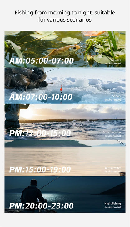CAPONI polariserede herresolbriller til udendørs sport og fiskeri, firkantede, olie- og vandafvisende, blå HD-glas, sorte solbriller, CP36505