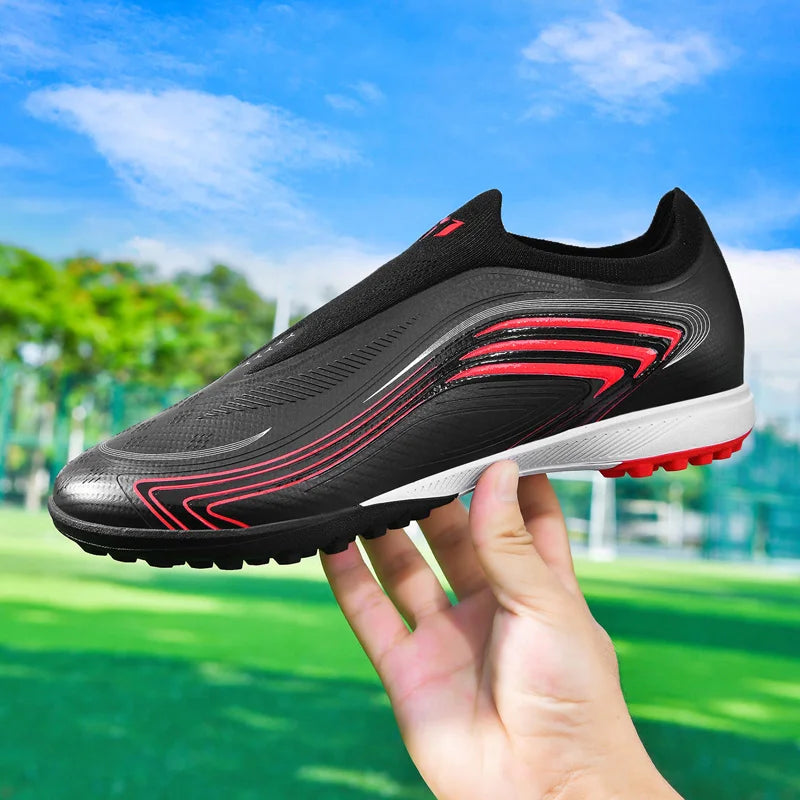 Nouvelles chaussures de football pour hommes TF/FG, modèle professionnel unisexe, très populaires, chaussures de futsal ultra-légères, chaussures de football de haute qualité, chaussures de sport pour femmes.