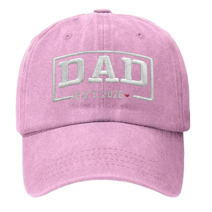 2pcs Retro Washed DAD MOM embroidery Embroidered Baseball Hat for women,Outdoor Sport Adjustable Sunshade breathable driver caps