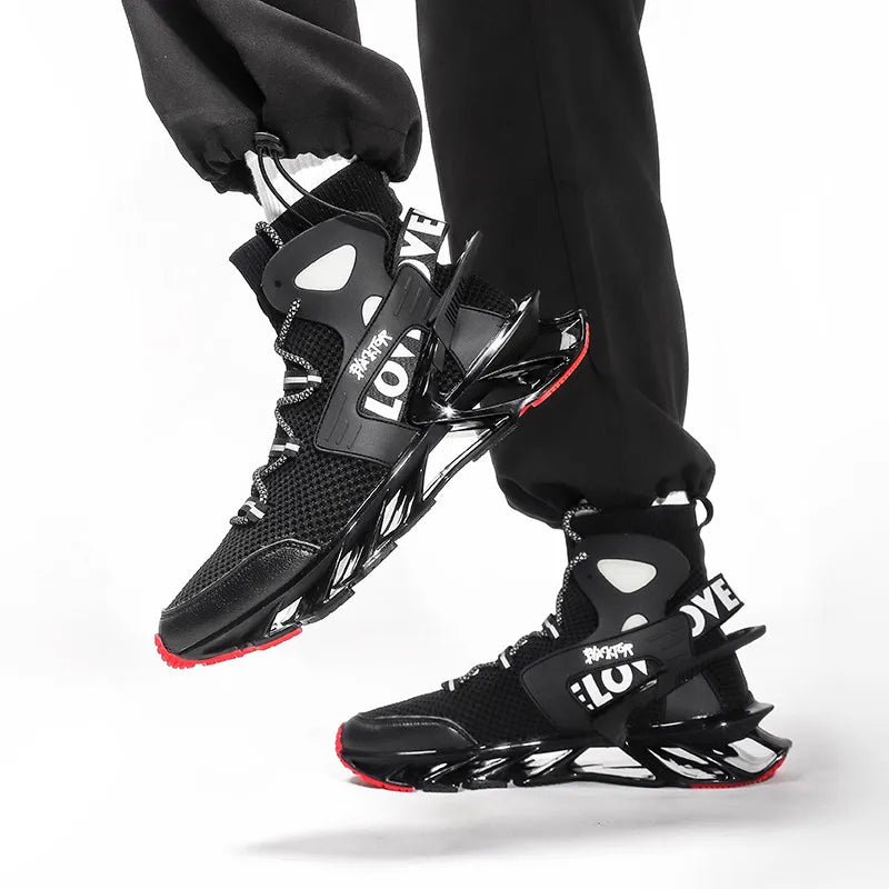 Chaussures de course respirantes pour hommes, baskets pour hommes, mocassins à la mode, chaussures de tennis décontractées, course d'entraînement, luxe