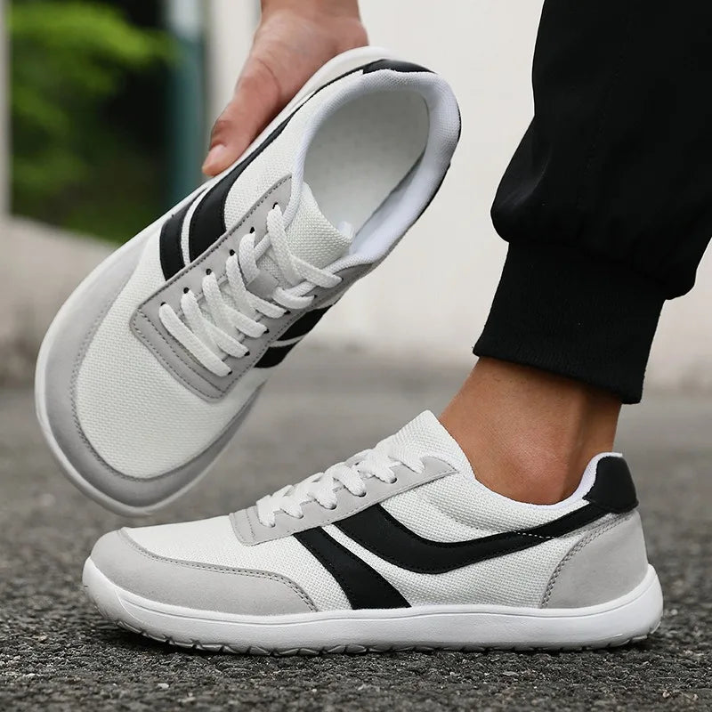 Men Shoes Wide Toe Sneakers Fashion New Soft Sole Wide Last Shoes Outdoor Casual Shoe Unisex Mesh Barefoot Shoes Tenis De Hombre