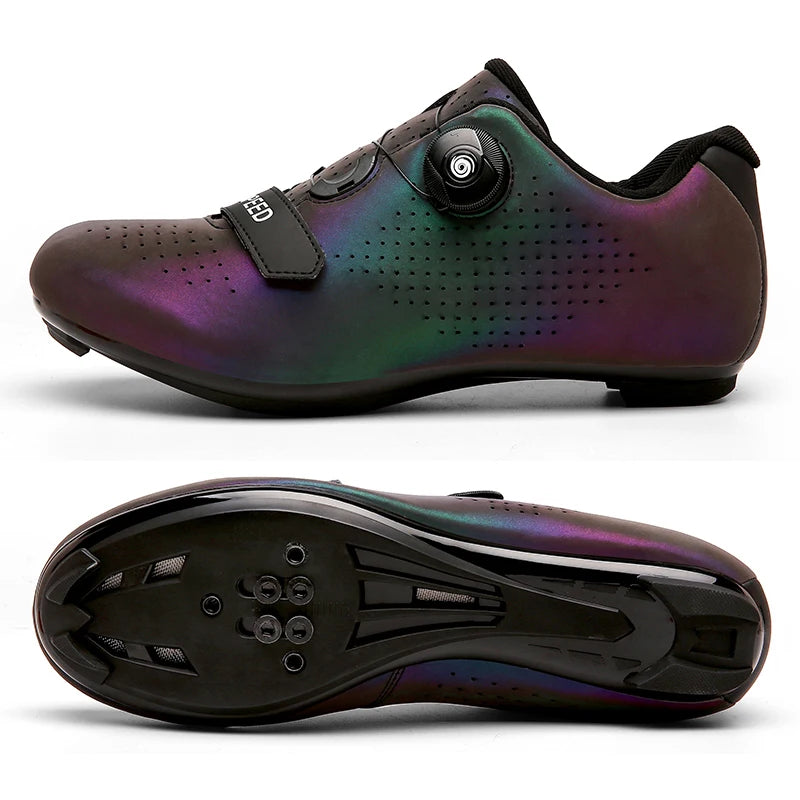 Cycling Sneaker Mtb Road with Sports Speed Bike Shoes  For Men Women Mountain Racing Flat SPD Zapatillas Ciclismo Mtb