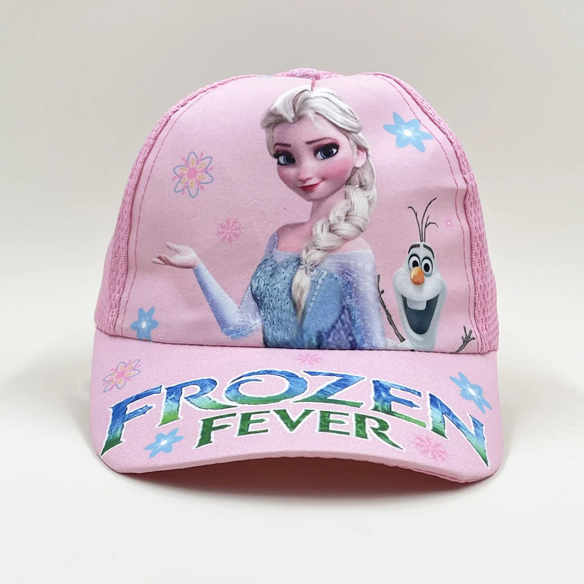 Disney-prinsesse Elsa, Anna og Sofia fra Frost – anime-figur – baseballkasket – Terylene-kasket med skygge – tegneseriepige – børnehovedbeklædning – gaver