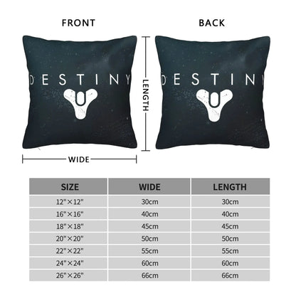 Destiny 2 Games Pillowcase Accessories Printing Cushion Cover Decorative  Throw Pillow Case Cover Home Multi Size