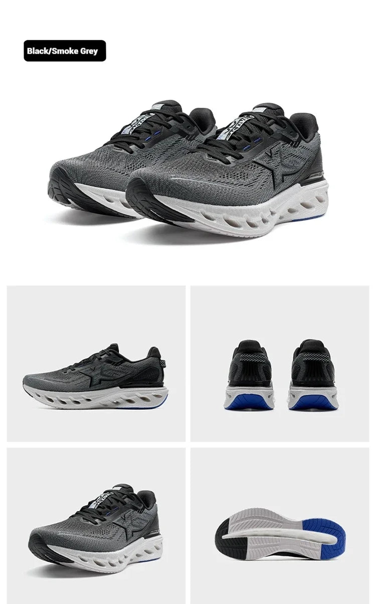 Xtep Reactive Coil 12.0 Running Shoes for Men, 2025 Summer Elastic Sports Shoes, Rebound Cushioning Sneakers 975219110045