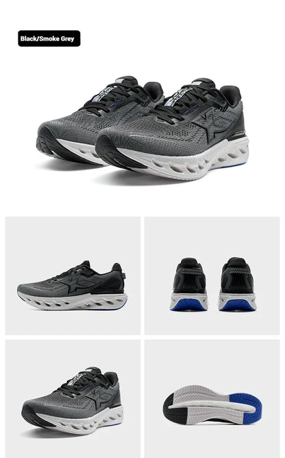 Xtep Reactive Coil 12.0 Running Shoes for Men, 2025 Summer Elastic Sports Shoes, Rebound Cushioning Sneakers 975219110045