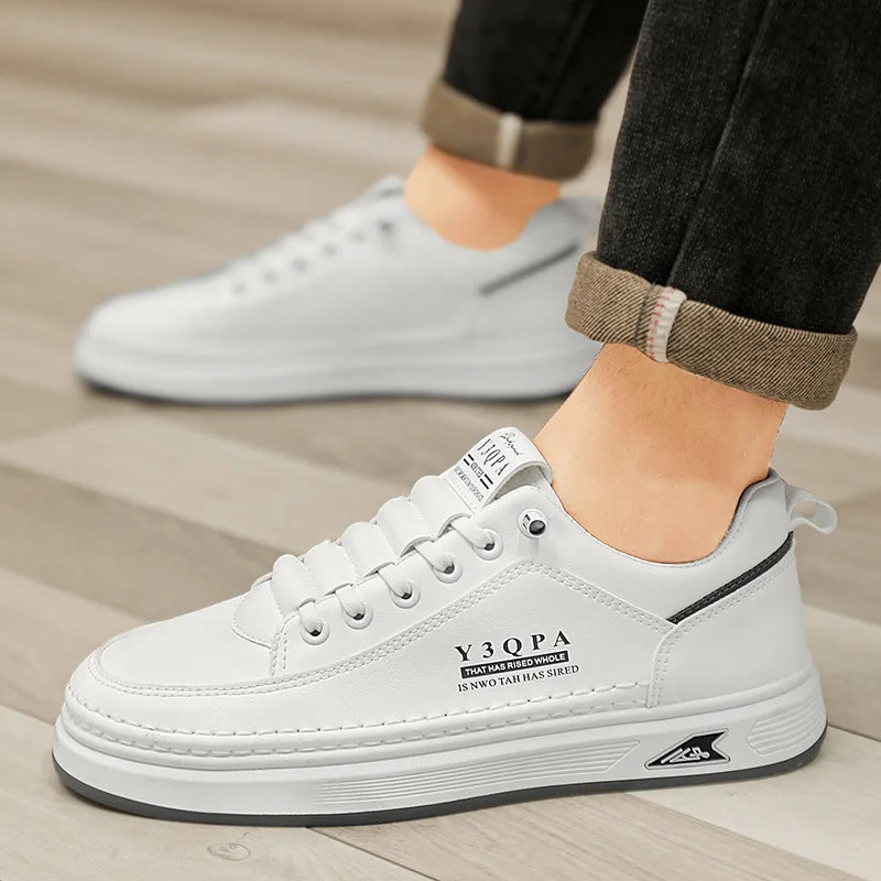 Męskie letnie modne casualowe buty do prowadzenia samochodu, sportowe wsuwane mokasyny, uniwersalne, wygodne, oddychające, odporne na zużycie, skórzane -..