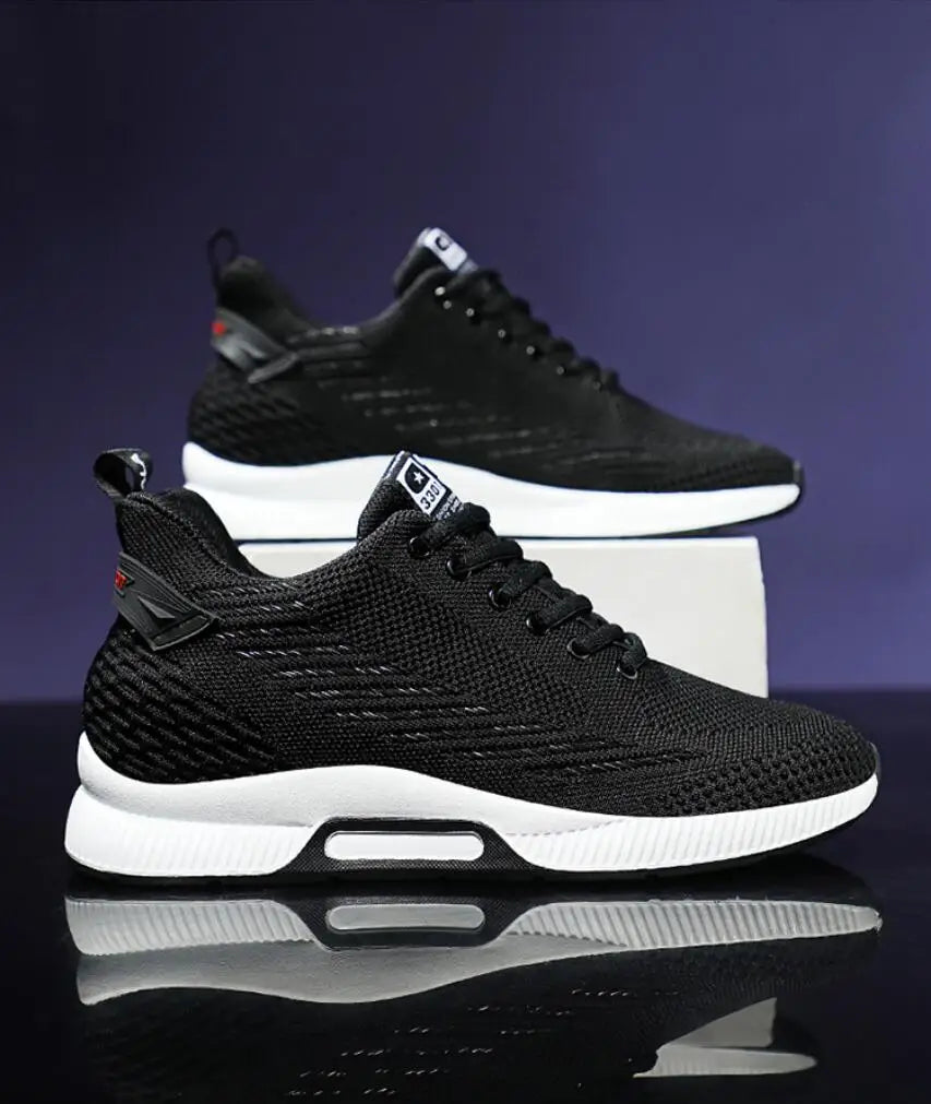 Nouvelles baskets pour homme, chaussures rehaussantes, semelles intérieures de 8 cm, respirantes en maille, chaussures de sport pour augmenter la taille