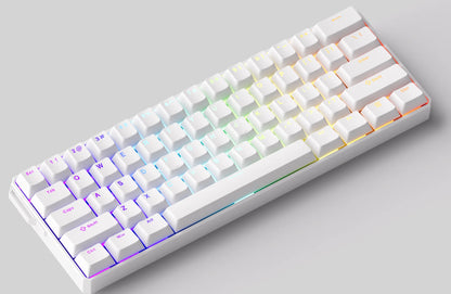 Teclado mecânico Akko MonsGeek FUN60 com interruptores magnéticos 60% Gaming Keyboards Rapid Trigger 0.01mm 8K ARGB HE/TMR personalizado