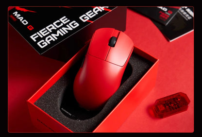 FGG Madlions Mad G Pro Max Εξαιρετικά ελαφρύ ασύρματο ποντίκι Original 8K HZ διπλής λειτουργίας, χαμηλής καθυστέρησης, PAW3395, αξεσουάρ gamer, δώρα