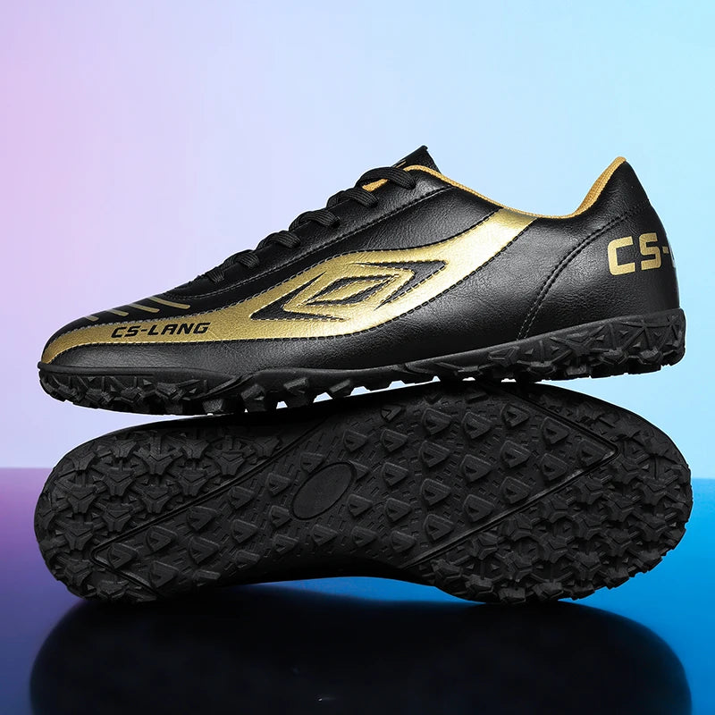 New Men’s Football Boots Grass Cleats Soccer Shoes Match Adult Indoor Ultralight Non-Slip Boys Futsal Sport Turf Comfortable