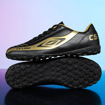 New Men’s Football Boots Grass Cleats Soccer Shoes Match Adult Indoor Ultralight Non-Slip Boys Futsal Sport Turf Comfortable
