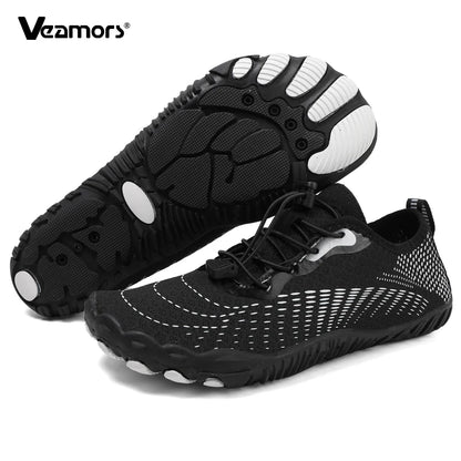 Quick Dry Aqua Shoes for Men Women Breathable Non-slip Water Sneakers Barefoot Soft Sole Wading Footwear for Swimming Beach