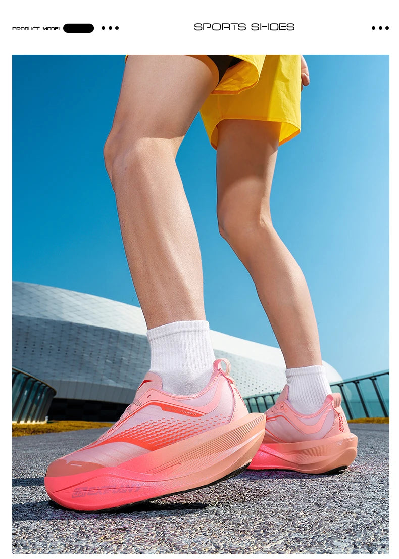 Marathon Men Running Shoes Carbon Board Specialty Sports Breathable Lightweight Women's Comfortable Chunta Athletic Sneakers