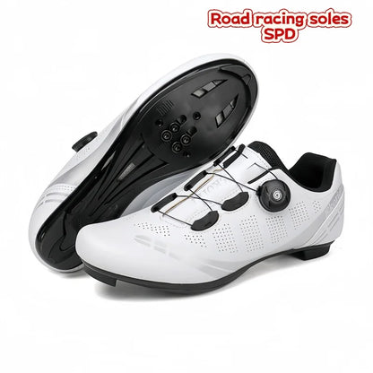 Men's Mountain Bike Shoes MTB,Breathable,Non-Slip,High Hardness,Suitable For Outdoor Road Racing,Mountain Off-Road Riding 37-46